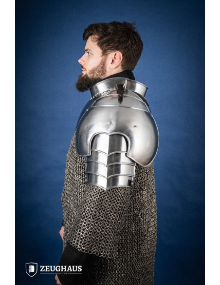 Pair of Medieval Knight shoulder...