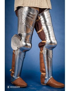 German medieval leg armor, 15th century 2