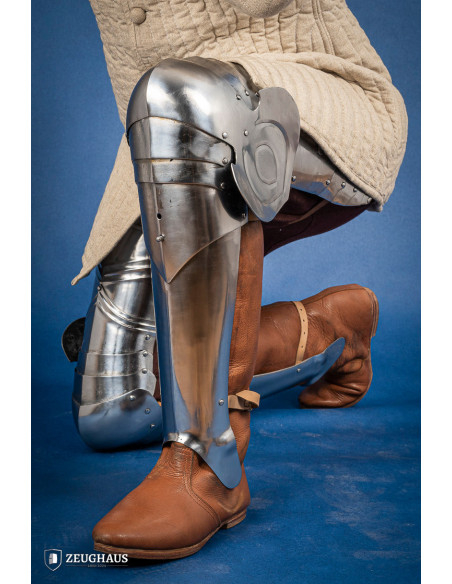 German medieval leg armor, 15th century