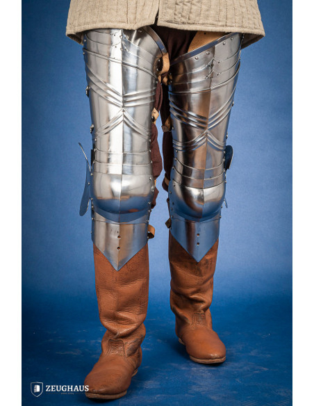 German medieval leg armor, 15th century