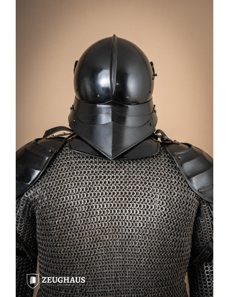 German Sallet helmet in burnished...