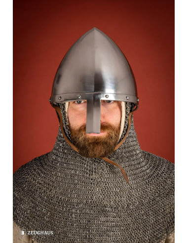 Phrygian helmet with nose protection, 2mm steel.