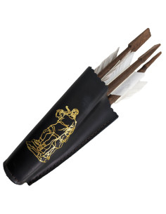 Quiver for crossbow bolts