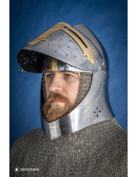 Sugar Loaf Templar Helmet with visor...