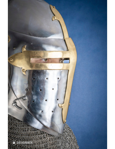 Sugar Loaf Templar Helmet with visor...