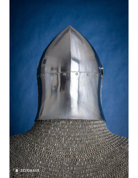 Sugar Loaf Templar Helmet with visor...
