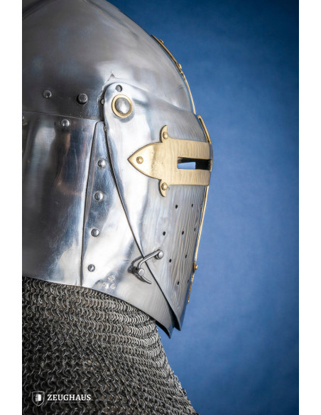 Sugar Loaf Templar Helmet with visor...