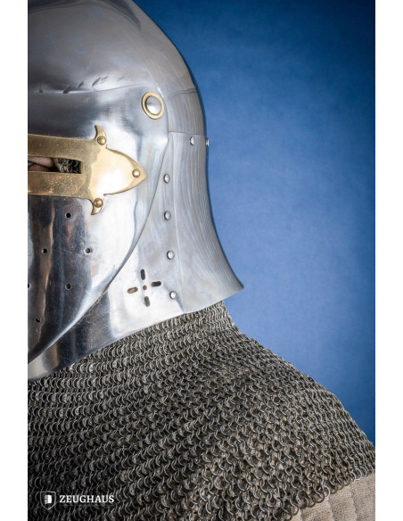 Sugar Loaf Templar Helmet with visor...