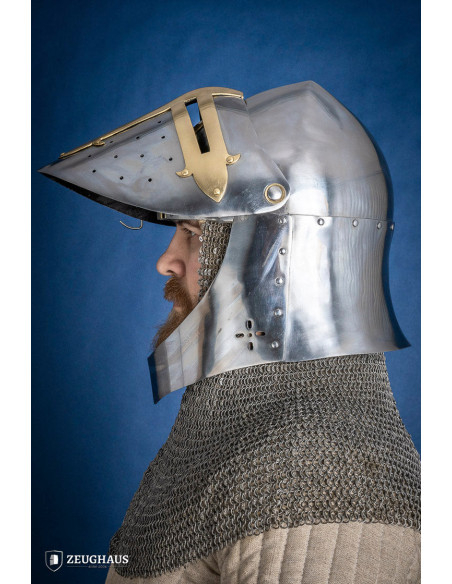Sugar Loaf Templar Helmet with visor...