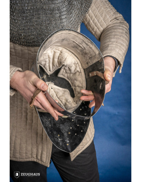 Sugar Loaf Templar Helmet with visor...