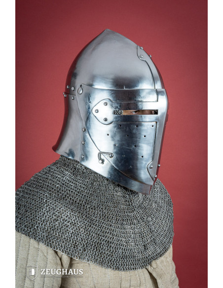 Sugar Loaf Templar Helmet with visor,...