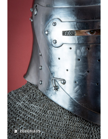 Sugar Loaf Templar Helmet with visor,...