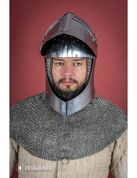 Sugar Loaf Templar Helmet with visor,...