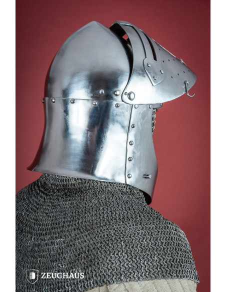Sugar Loaf Templar Helmet with visor,...