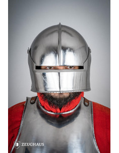 Swiss Sallet-type Renaissance helmet, polished finish 2