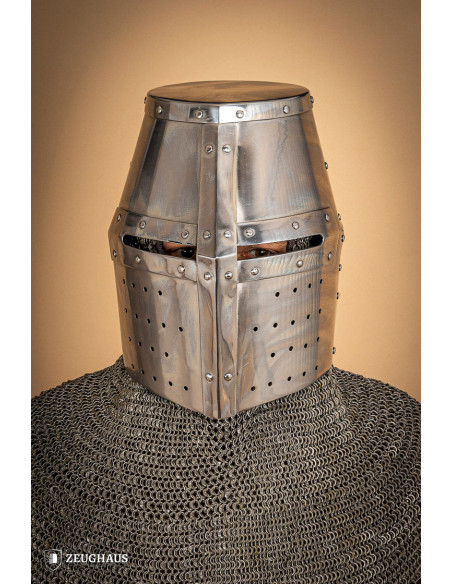 Great Helm of the Crusaders, silver...