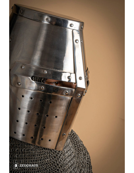 Great Helm of the Crusaders, silver...