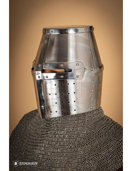 Great Helm of the Crusaders, silver...