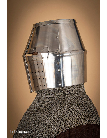 Great Helm of the Crusaders, silver...