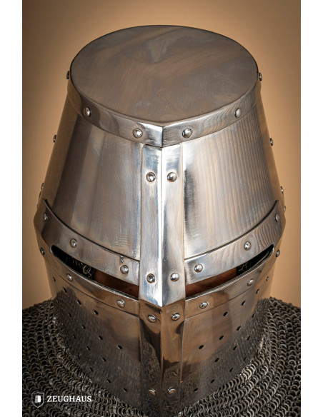 Great Helm of the Crusaders, silver...