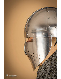 Spangenhelm helmet with visor (2 mm.) 2