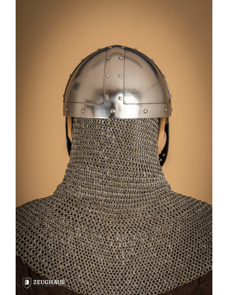 Spangenhelm helmet with visor (2 mm.)