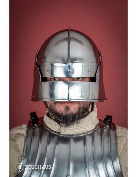 Sallet Infantry Helmet, polished...