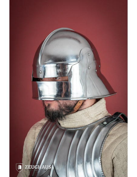 Sallet Infantry Helmet, polished...