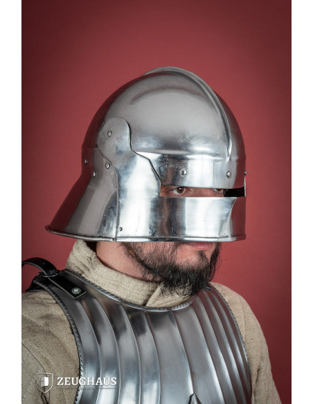 Sallet Infantry Helmet, polished...