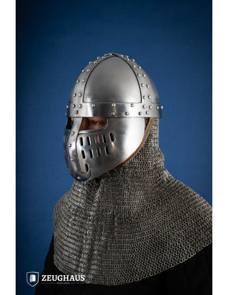 Norman helmet type Spangenhelm,...