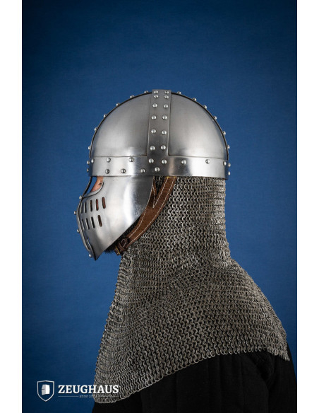 Norman helmet type Spangenhelm,...