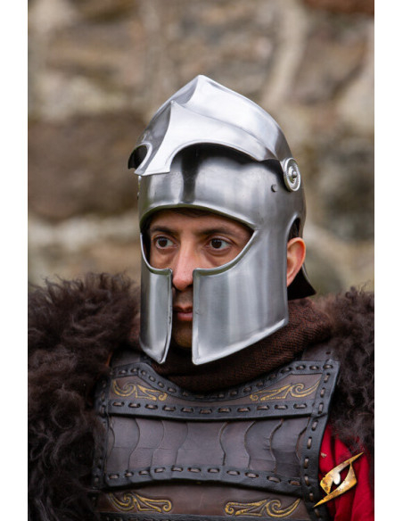 Corinthian palace guard helmet,...