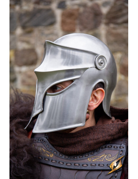 Corinthian palace guard helmet,...