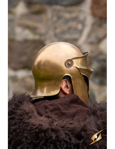 Corinthian palace guard helmet,...