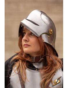 Sallet medieval mercenary helmet Renegade model, matte... 2