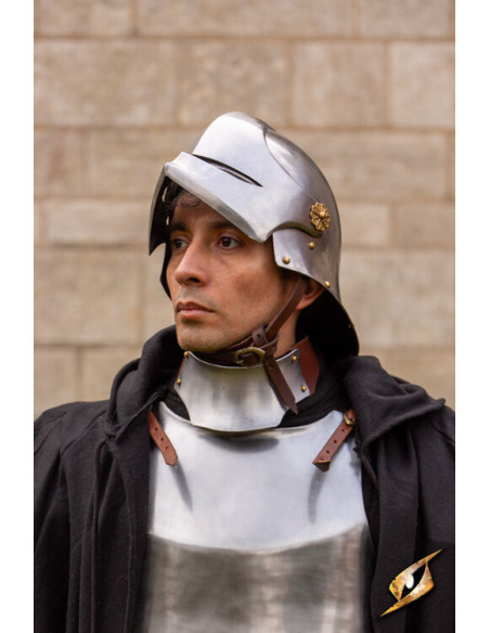 Sallet medieval mercenary helmet...