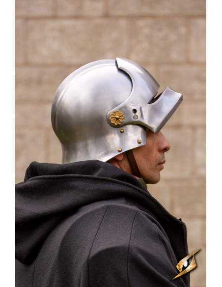 Sallet medieval mercenary helmet...