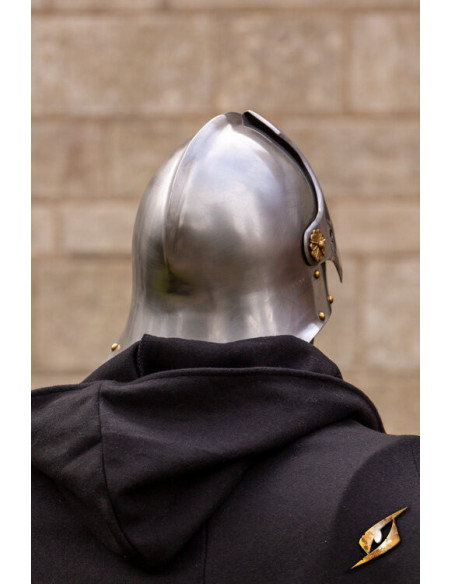 Sallet medieval mercenary helmet...