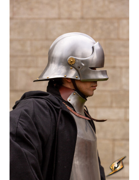 Sallet medieval mercenary helmet...
