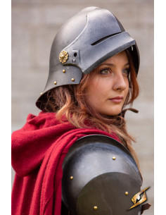 Sallet medieval mercenary helmet Renegade model,...