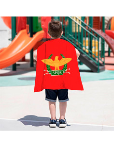 Reversible Roman cape for children (63x78 cm.)