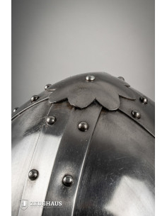 Viking Spangenhelm helmet, polished steel (1.6 mm.) 2