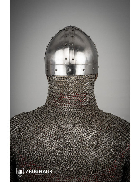Viking Spangenhelm helmet, polished...
