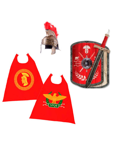 Centurion Cornelius child pack: Sword, shield, helmet and cape