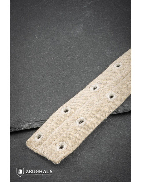 Medieval padded cotton belt, natural...