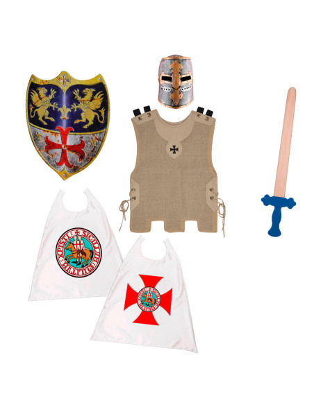 Templar Knight Pack: Sword, Shield,...