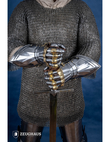 German medieval gauntlets 15th...