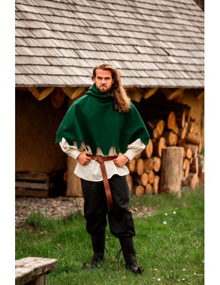 Medieval Gugel in wool Henri model,...