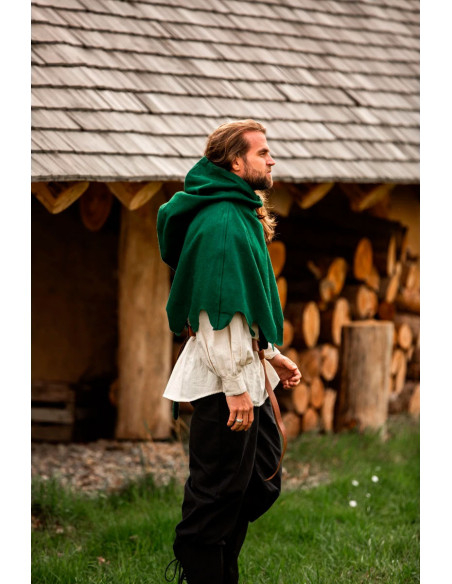 Medieval Gugel in wool Henri model,...