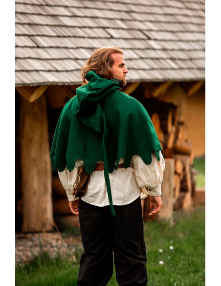 Medieval Gugel in wool Henri model,...